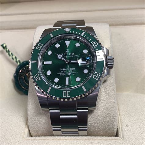 rolex hulk vs|rolex submariner hulk retail price.